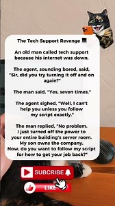 The Tech Support Revenge #Shorts