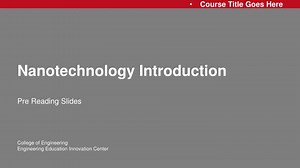 Nanotechnology Introduction - SlideServe