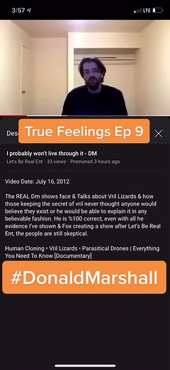 Listen to #DonaldMarshall And the date He Made This video the light 💡 always Makes Through Holes 🕳 U Just Have To Open Ur #Eyes #secrets