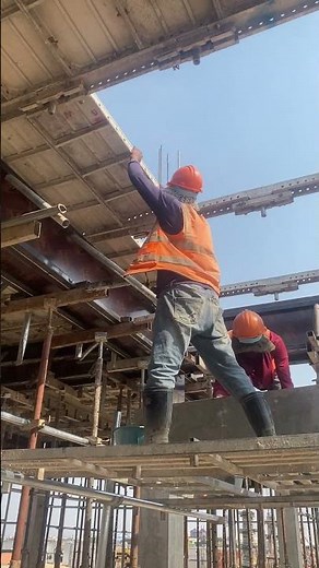 How to Install Slab Formwork | Fast & Easy | #construction #building #civilengineering #formwork