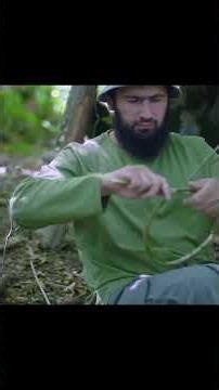 Complete Bushcraft Shelter Build | From Start to Finish 🌲🏕️