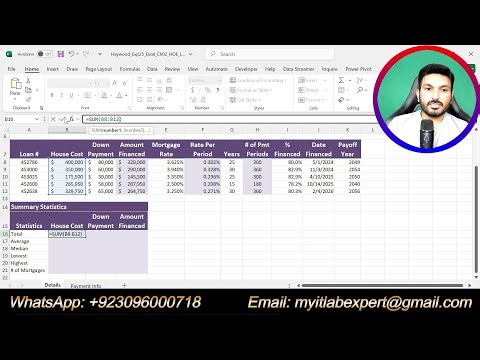 Excel Chapter 2: Grader Hands-On Exercise - Townsend Mortgage Company | Townsend Mortgage Company