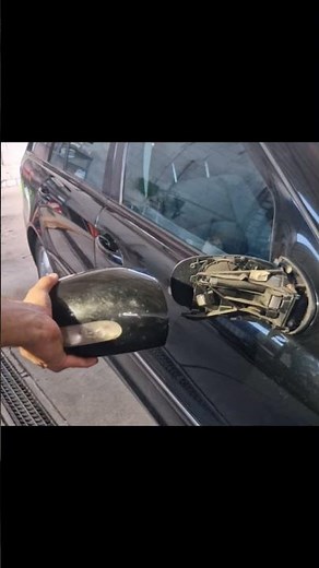 w203 mirror cap mirror indicator removal