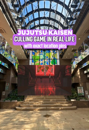 Explore Jujutsu Kaisen's Culling Game Locations in Tokyo