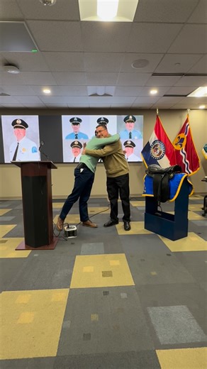 St. Louis Metropolitan Police Department on Instagram: "Lt. Paul Lauer completed his official radio sign-off, with the transmission delivered by his son, Officer Kyle Lauer. Today is more than a retirement, but the continuation of a family legacy of service to #STL and the #SLMPD. Thank you, Lt. Lauer, for your decades of dedication. And to Officer Lauer—carry it forward."