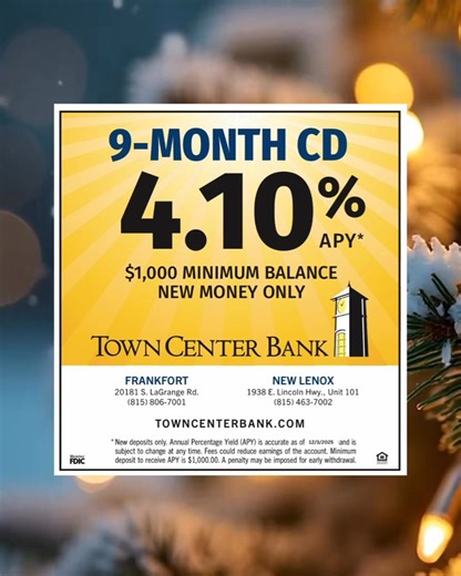 Learn more about our current CD special by visiting https://towncenterbank.com/personal-banking/cds-money-markets/ today. Member FDIC #CDSpecial #TownCenterBank #CertificateofDeposit | Town Center Bank