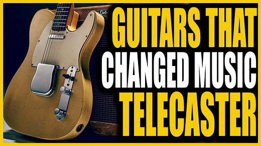6.8K views · 95 reactions | The Fender Telecaster is the very first mass-produced solid-body electric guitar, and one of the three iconic first-generation solid-body electric guitars. The other two are the Fender Stratocaster and the Gibson Les Paul. The Telecaster came on the market in 1951, while the first Les Paul was sold in 1952 and the first Stratocaster in 1954. | Produce Like A Pro | Facebook