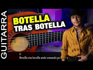 🍺 Botella Tras Botella 🍺 - Christian Nodal Ft. Gera MX | TUTORIAL GUITARRA | ACORDES | Teaser