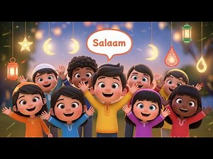 Salaam Handshake Challenge | Nursery Rhyme Song for Kids