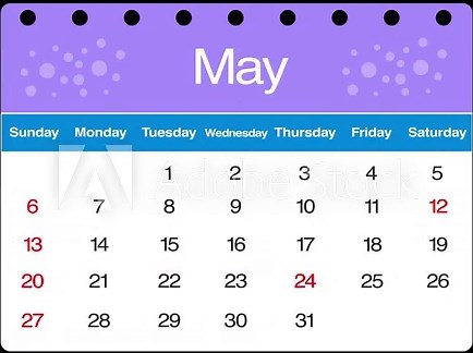 Animated calendar flipping months January to December on green screen. Full year Calendar animation video from january to december