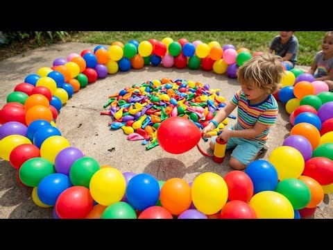 Kitna Bada Balloon Banega? 🎈 Balloon Pump Challenge | Kids Balloon Fun