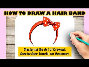How to Draw A Hair Band #headband