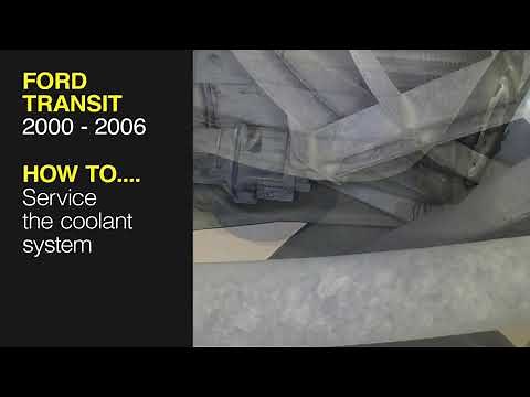 Ford Transit (2000 - 2006) - Service the cooling system