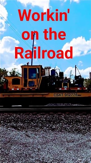 CSX MOW Train! Tons of Equipment!! #railfanning #trainspotting #trains #csx