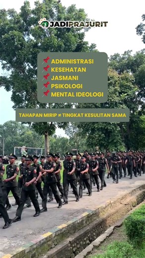 THE DIFFERENCE BETWEEN THE TEST FOR NCOs AND TNI AD COMMISSIONERS