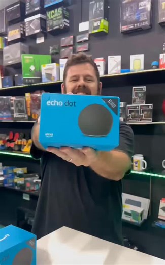 Echo Dot de 5ª Geração Caixa de Som com Alexa #unboxing #tecnologia #alexa