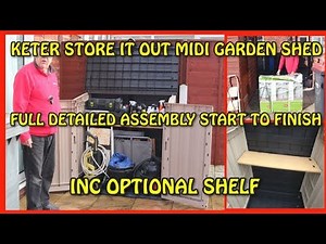 Keter Store It Out Midi 880 litre outside storage box/shed