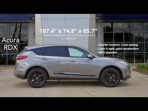 Acura RDX vs MDX
