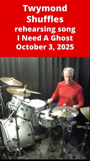 I Need A Ghost rehearsal