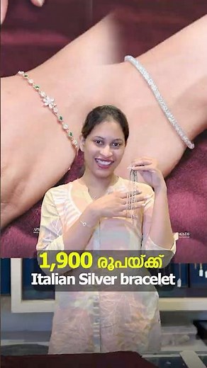 Italian Silver Bracelet Collection ✨🤍 | Starting at ₹1,900 | Trendy New Arrivals #silvercollection
