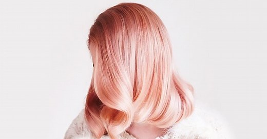 Peach Is The New Cool Girl Hair Color and We're Mesmerized
