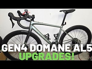 Upgrades to a Gen 4 (2024) Trek Domane AL5!