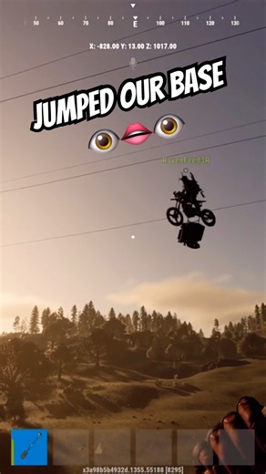 JUMPED BASE ON ACCIDENT 🏰🤣 RUST #funny #rust #gameplay #best #clips #fyp