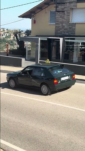 🔥 El Lancia HF Integrale, una leyenda nacida para ganar🏁 #coche #autos