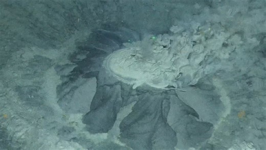 Video captures underwater volcano spewing mud and methane in the Barents Sea