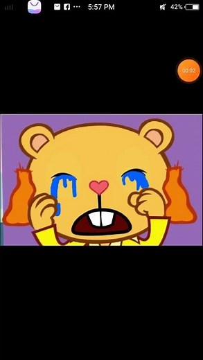 Happy Tree Friends Disco Bear Crying
