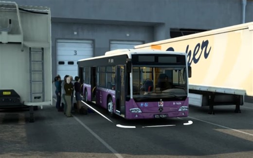 欧卡2Mod：截至目前最新版的乘客模组 Passengers Mod [1.43] ETS2 MOD