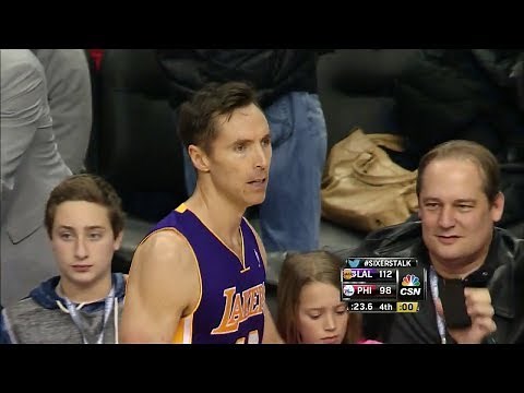 Steve Nash 19 Points, 5 Assists @ Philadelphia 76ers - Full Highlights 07/02/2014