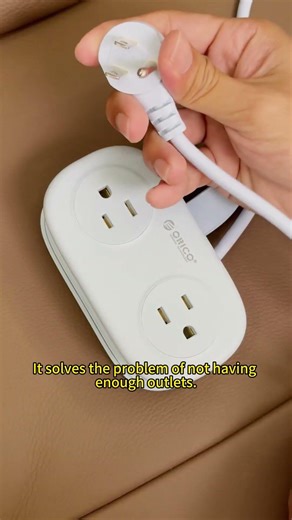 This travel socket is very convenient to use both at home and when traveling. #Outlet #Charging