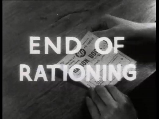 #OTD 1954: Daily television news bulletins began. Your (out-of-vision) newsreaders were Richard Baker and John Snagge. The final report was this glorious newsreel film about the end of rationing. #TBT | BBC Archive