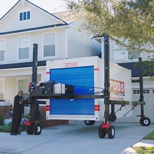 Our revolutionary level-lifting system, PODZILLA, never fails to entertain! When your container arrives on delivery day be sure to have that camera at the ready to capture PODZILLA in action. Learn more: PODS.com/PODZILLA_FB | PODS Moving & Storage