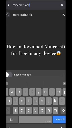 HOW TO DOWNLOAD MINECRAFT FOR FREE IN IOS OR ANY DEVICE😱😱