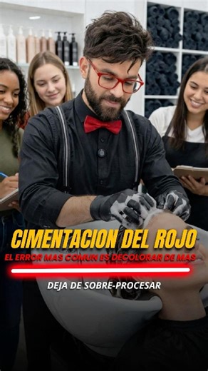 Eternal red: orange is your foundation. 🧱🔥 #VibrantRed #Colorimetry #HairGoals #ScienceOfColor