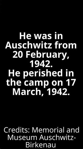 May 25 | All credits go to: Auschwitz-Birkenau State Museum #neverforget #holocausteducation