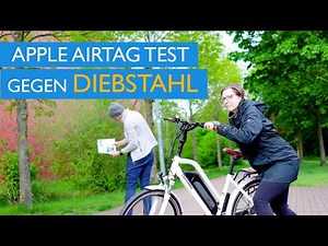 Apple AirTag test on bicycles and e-bikes