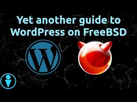 How to easily install WordPress on FreeBSD (with PHP74, Apache24, MariaDB 10.3, WP-CLI)
