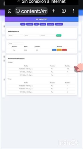 📊Mi Primer Sistema de Inventario Usando HTML,CSS y JAVASCRIPT #vlog #programadorweb #programador