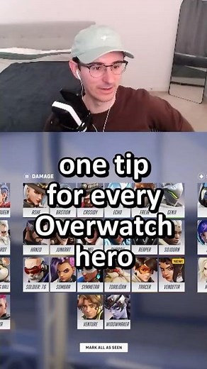 One Tip For EVERY OVERWATCH HERO. No Cap. Part 2