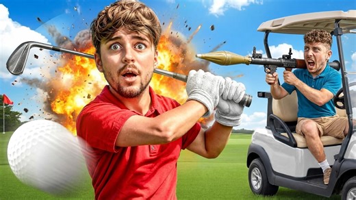 SUPER BATTLE GOLF (HILARIOUS) | Caylus