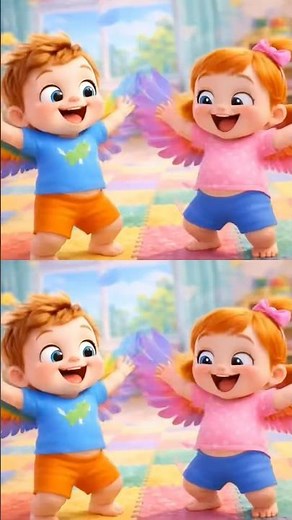 🎵 Tooty Ta Kids Song | Interactive Action Rhyme for Preschoolers | Shorts for Kids Fun Learning