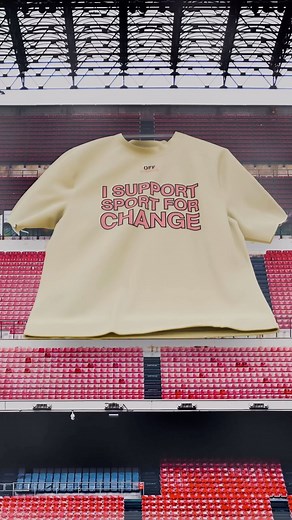 419K views · 209 reactions | Off-White™ c/o AC Milan “I SUPPORT SPORT...