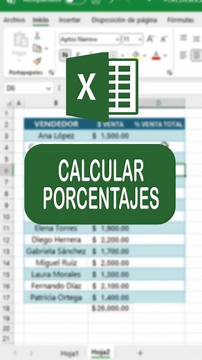 Cómo Calcular Porcentajes en Excel de Forma Rápida y Sencilla