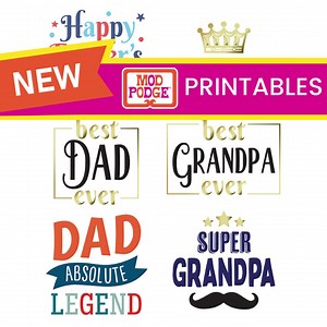Get the official Mod Podge Printables only from plaidonline.com! These groovy, FREE downloadable prints are easy to decoupage & perfect for celebrating Mod Podge Month and other special holidays. Visit the link to download these and many more prints! https://plaidonline.com/brands/mod-podge/mod-podge-printable-design-library | Plaid Crafts | Facebook