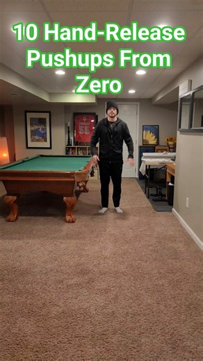 10 Hand-Release Pushups From Zero