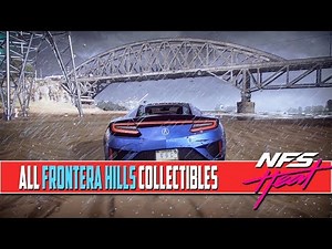 Need For Speed Heat ALL COLLECTIBLES Locations Frontera Hills (Billboards, Arts, Flamingos)
