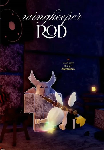 wingkeeper rod: 1. catch 1 heavelny handfish (rod: heavens) 2. catch 1 shiny celestial flying fish (rod: celestial) 3. catch 1 shiny blessed harmonic dove (rod: seraphic) 4. catch 1 shiny/sparkling nova wyvern (rod: cerulean) #wingkeeper #fisc